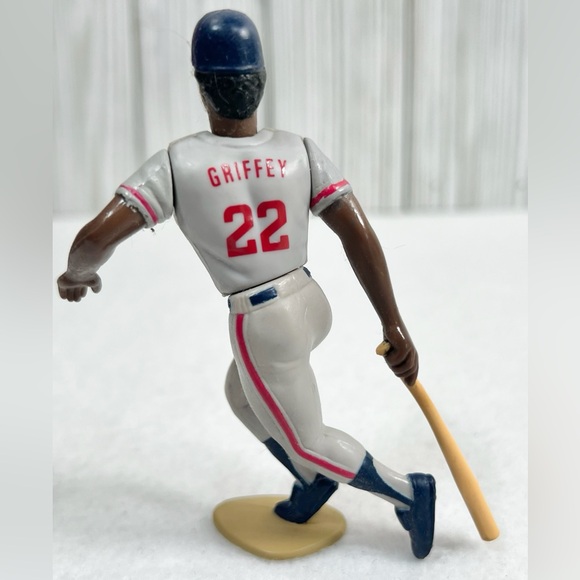 STARTING LINEUP MLB Atlanta Braves 1988 Baseball Figure & Card Ken Griffey - Picture 5 of 5